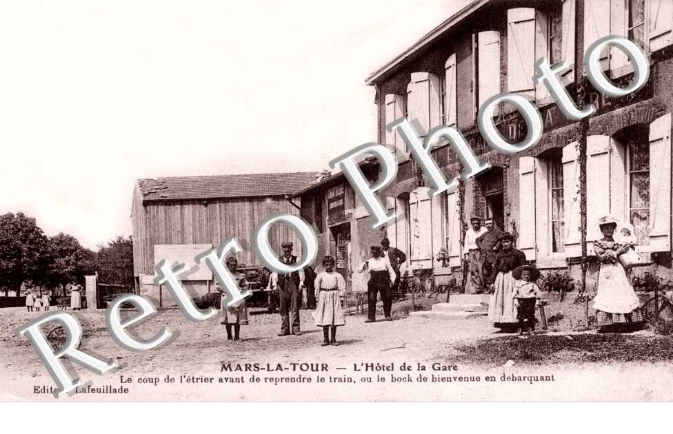 l'hotel de la gare (belle carte animee)