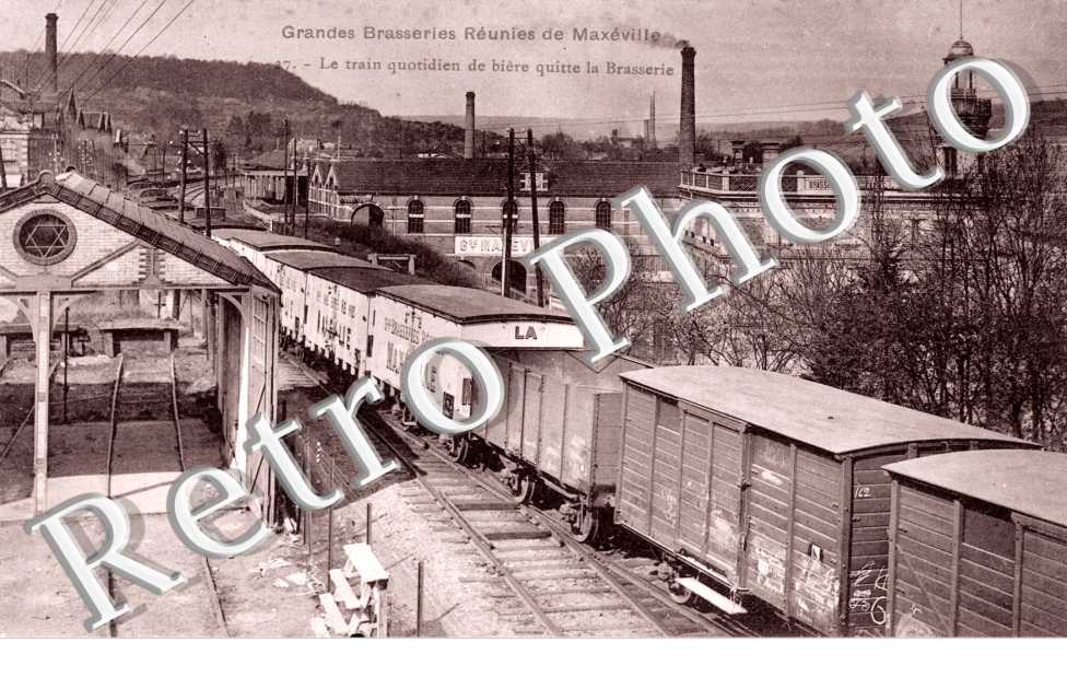 Grandes Brasseries Reunies, le train de biere