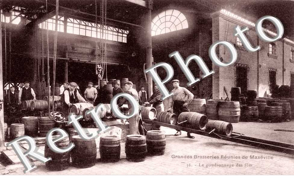 Grandes Brasseries Reunies, le Goudronnage des Futs