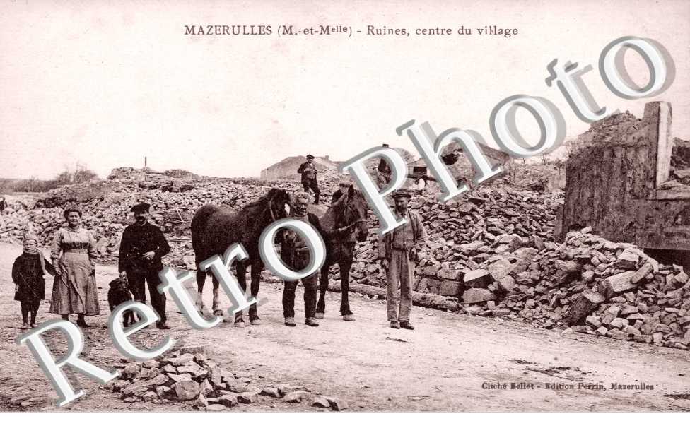 Ruines - centre du village