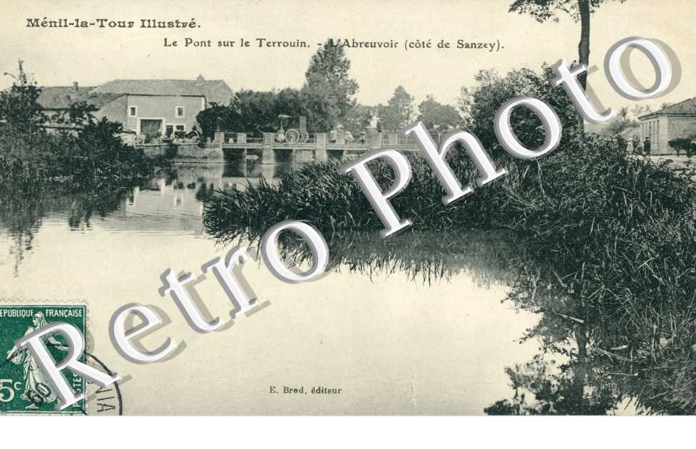 Le pont du Terrouin - l'abreuvoir