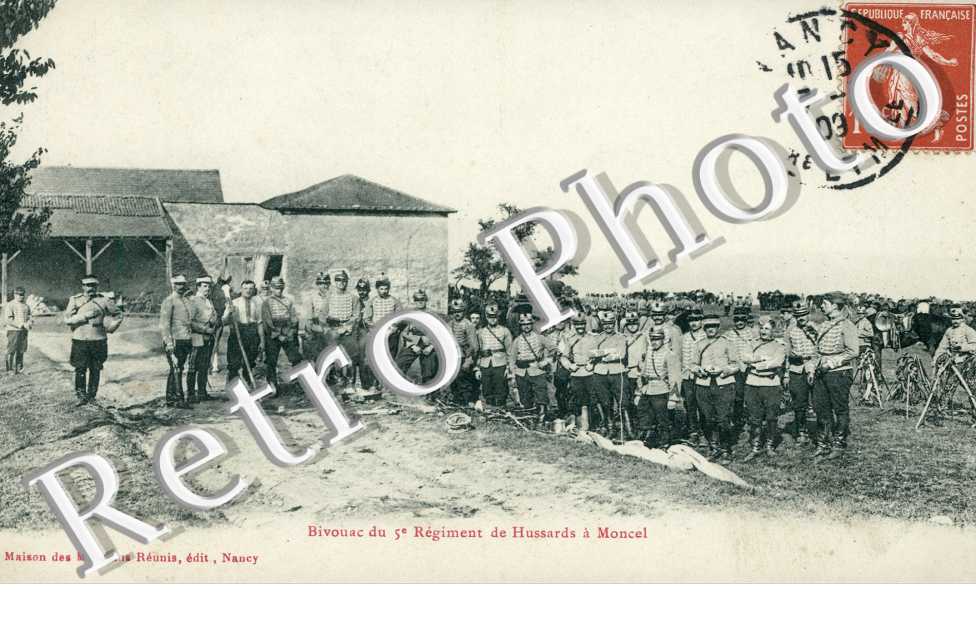 Bivouac du 5e regiment de Hussards