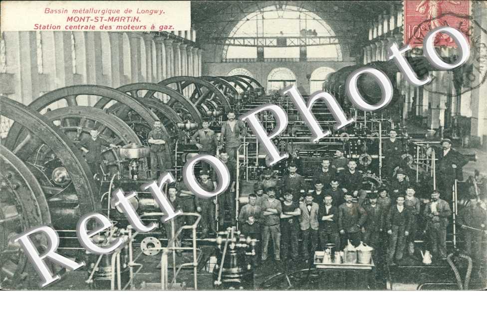 station centrale des moteurs a gaz
