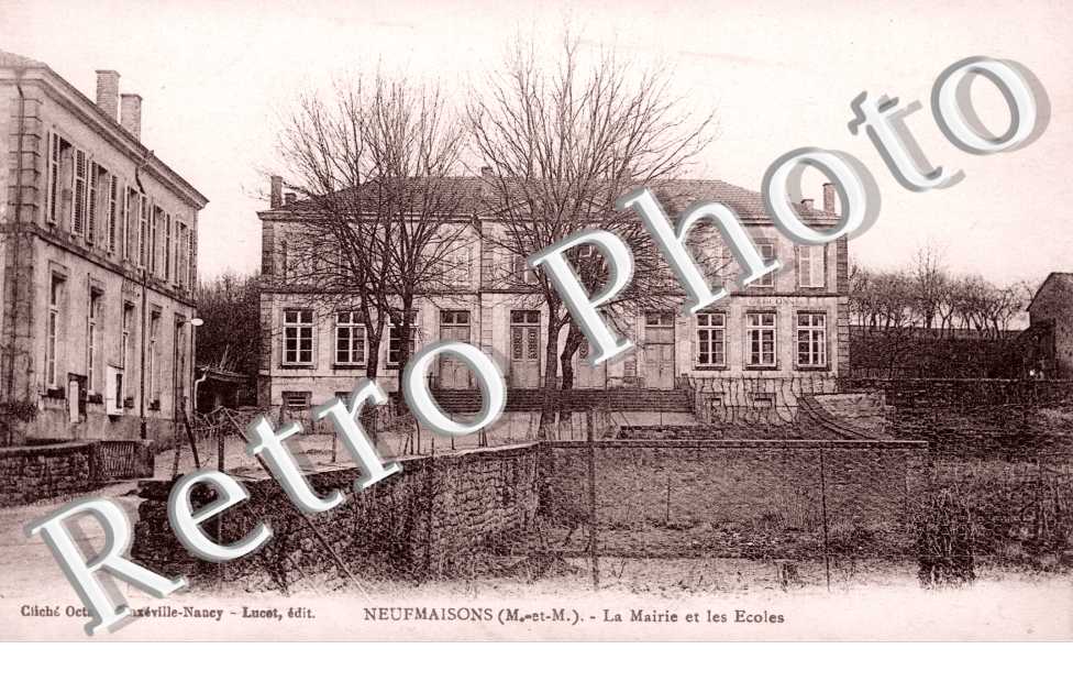 Mairie et les ecoles