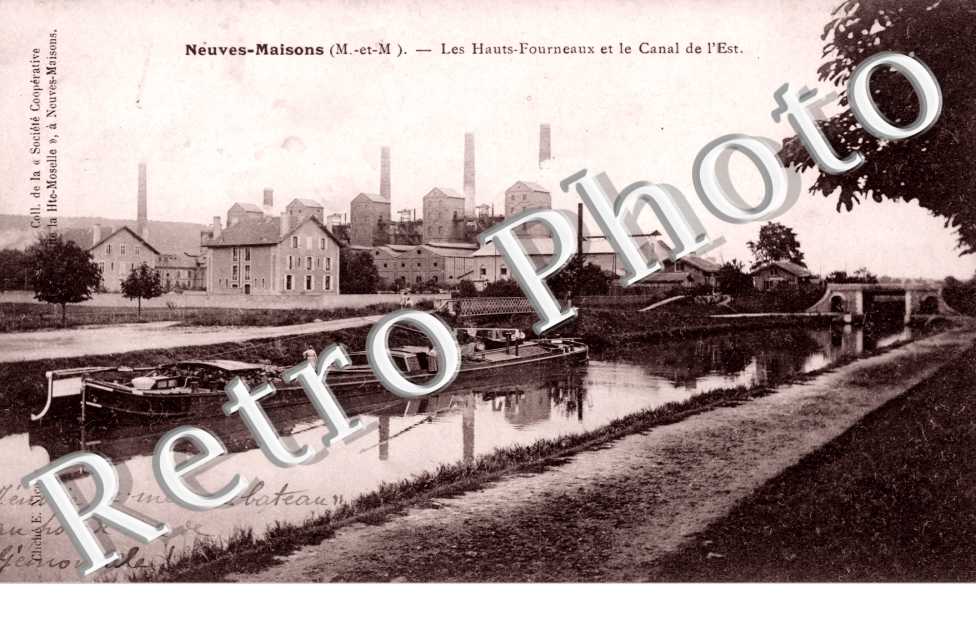 Les Hauts Fourneaux et le Canal de l'Est
