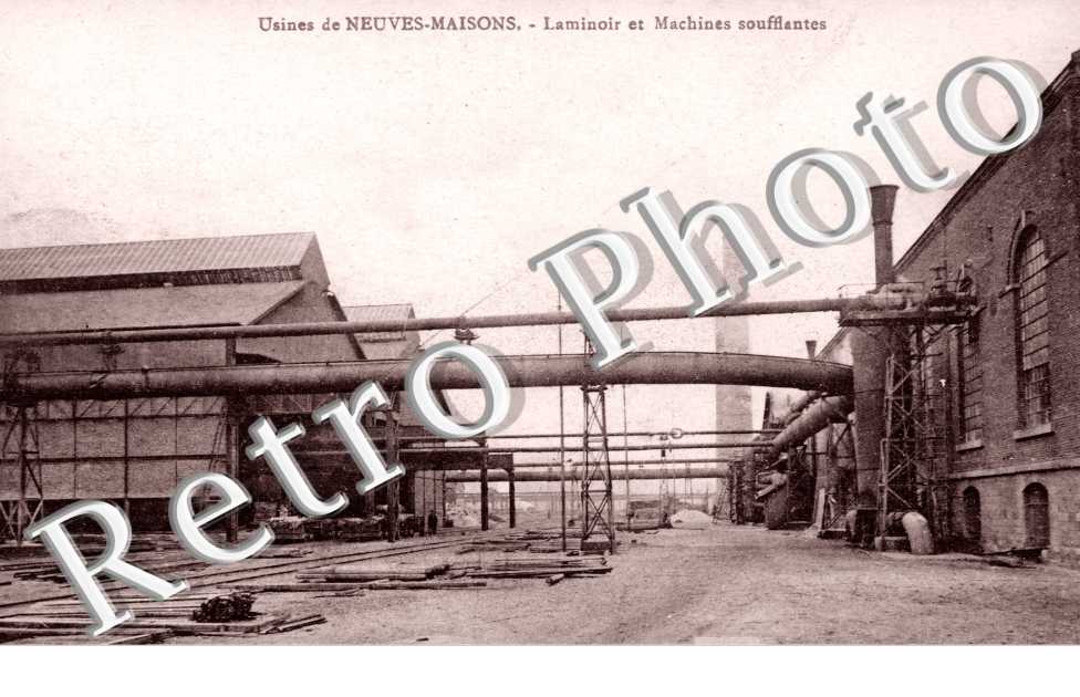 Usines, Laminoir et Machines soufflantes