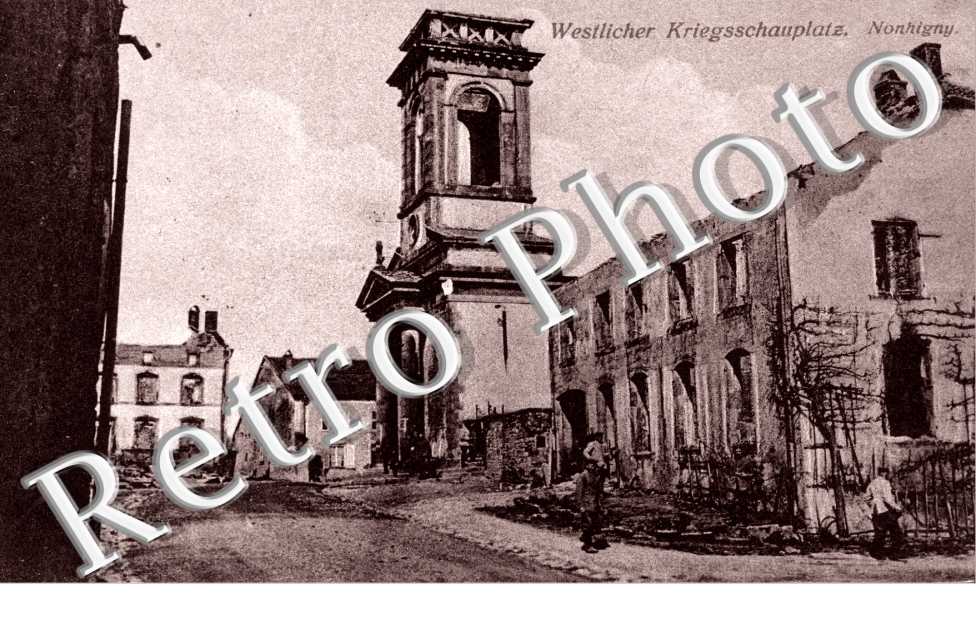 Westlicher Kriegsschauplatz feldpostkarte