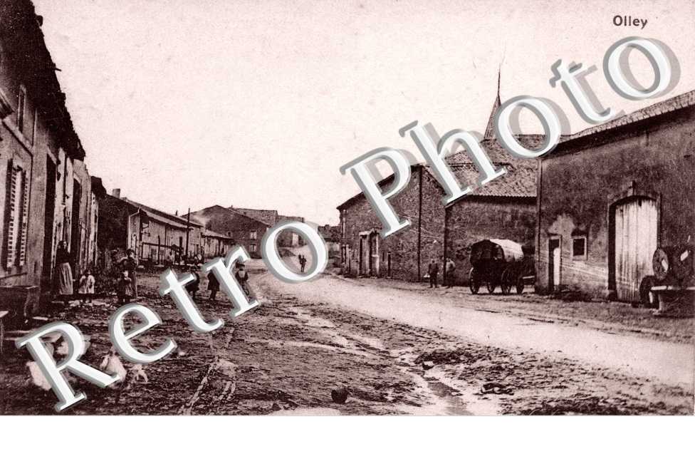(une rue)  feldpostkarte