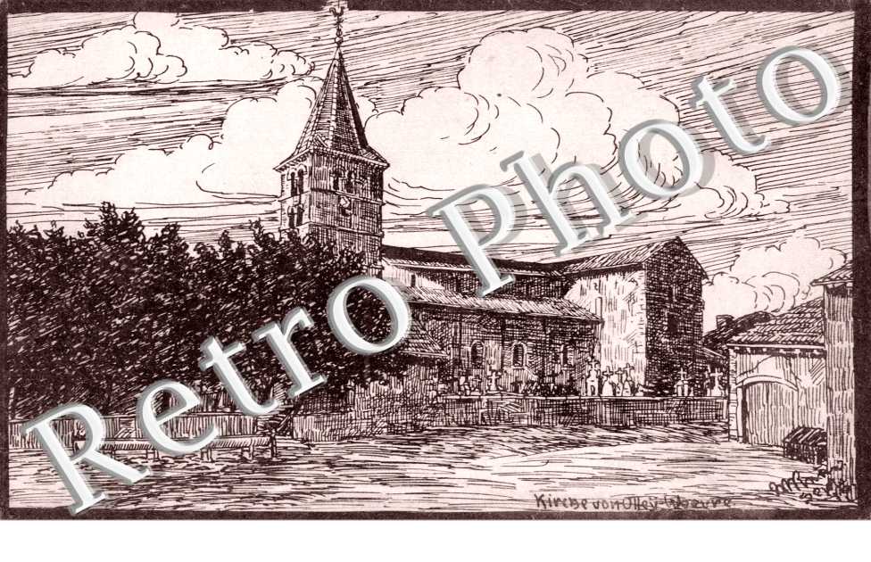 Kirche -   feldpostkarte