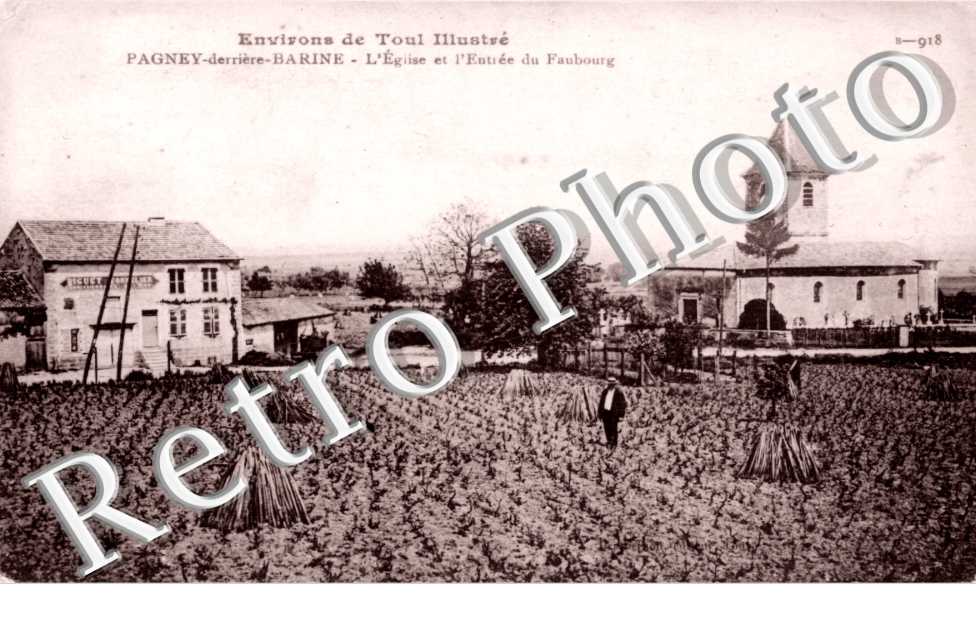 l'eglise et l'entree du faubourg