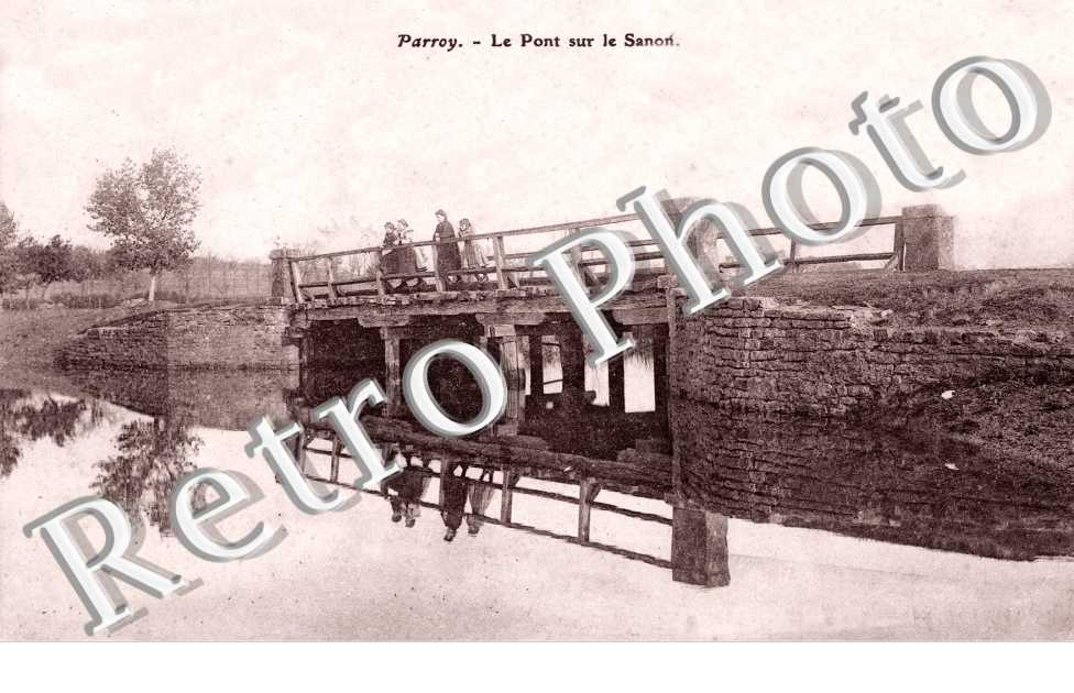 Le pont sur le Sanon