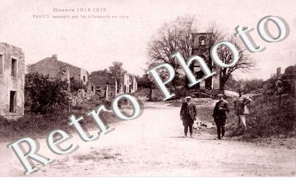 la ville incendiee par les allemands en 1914