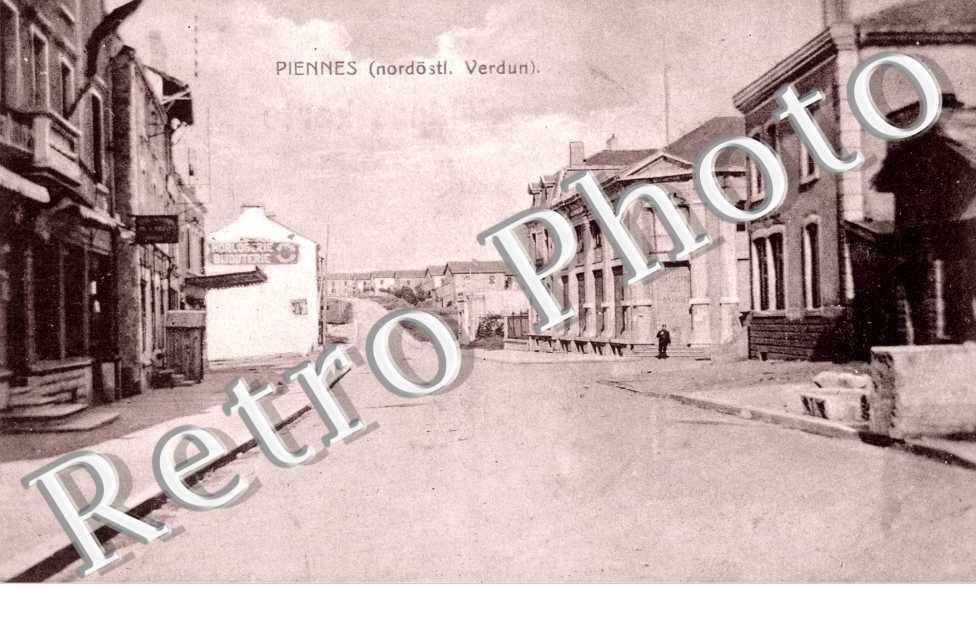 une rue feldpostkarte