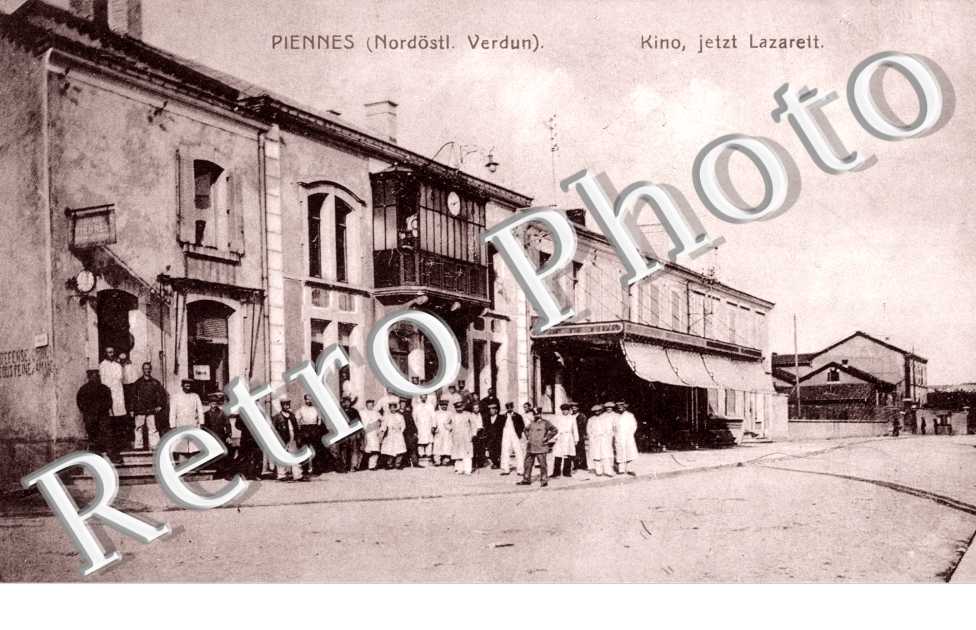 Kino, Jetz Lazarett - feldpostkarte