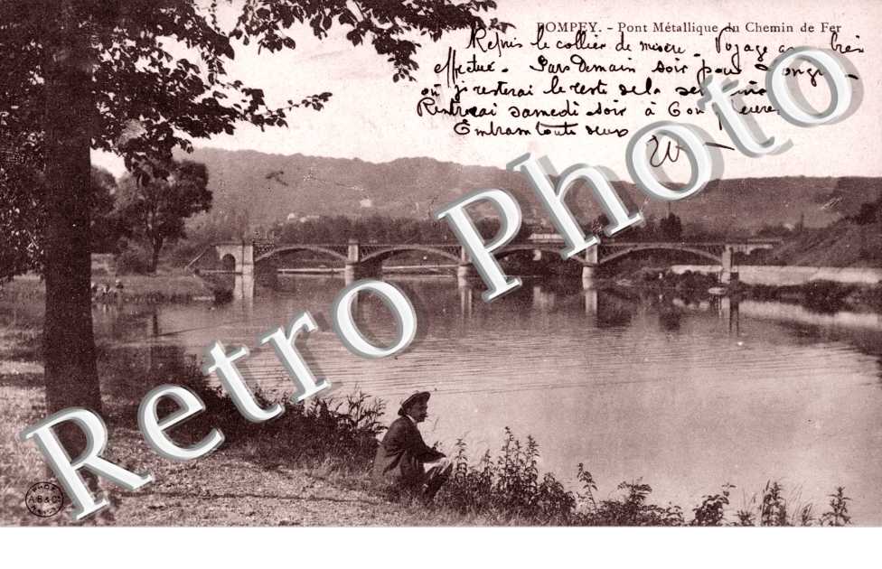 Pont metallique du chemin de fer