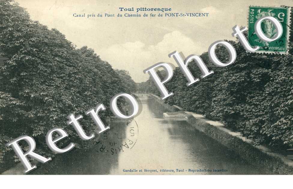 Canal pris du Pont du Chemin de Fer