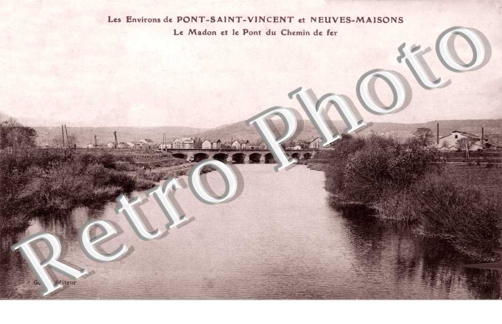 le madon et le Pont du Chemin de Fer