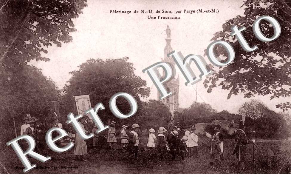 Pelerinage de N. D. de Sion, une Procession