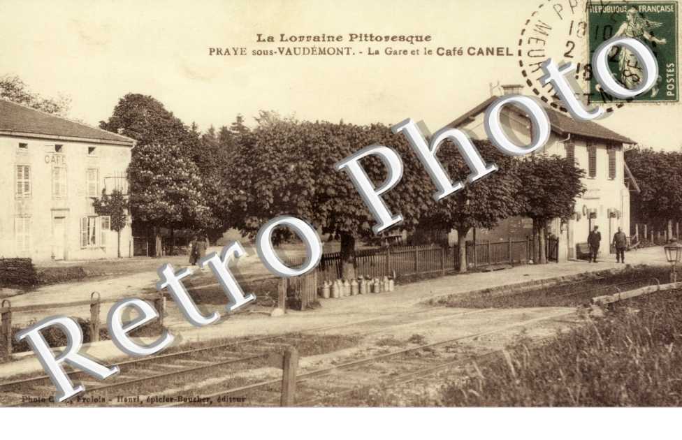 la gare et le cafe Canel