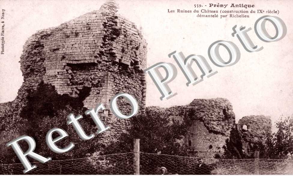 les ruines du chateau