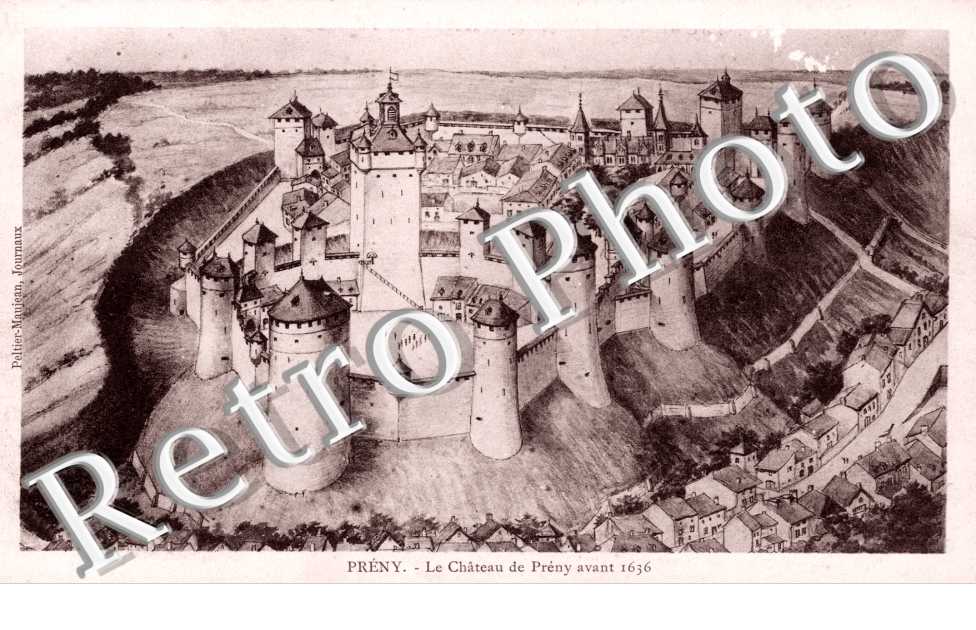 Le Chateau de Preny avant 1636