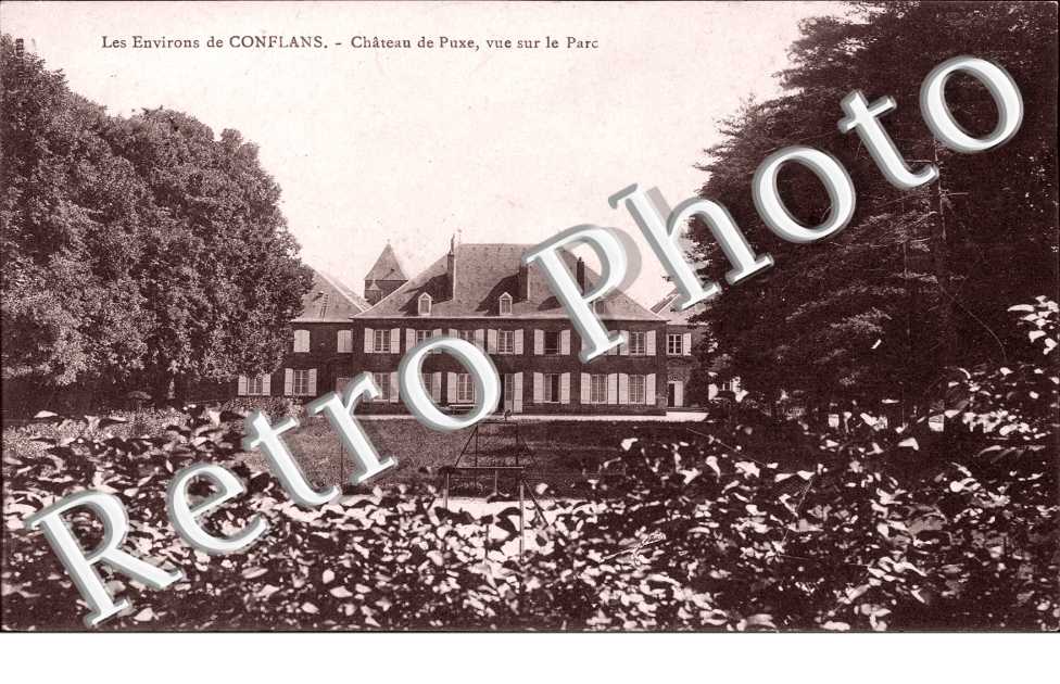 Chateau et vue sur le parc