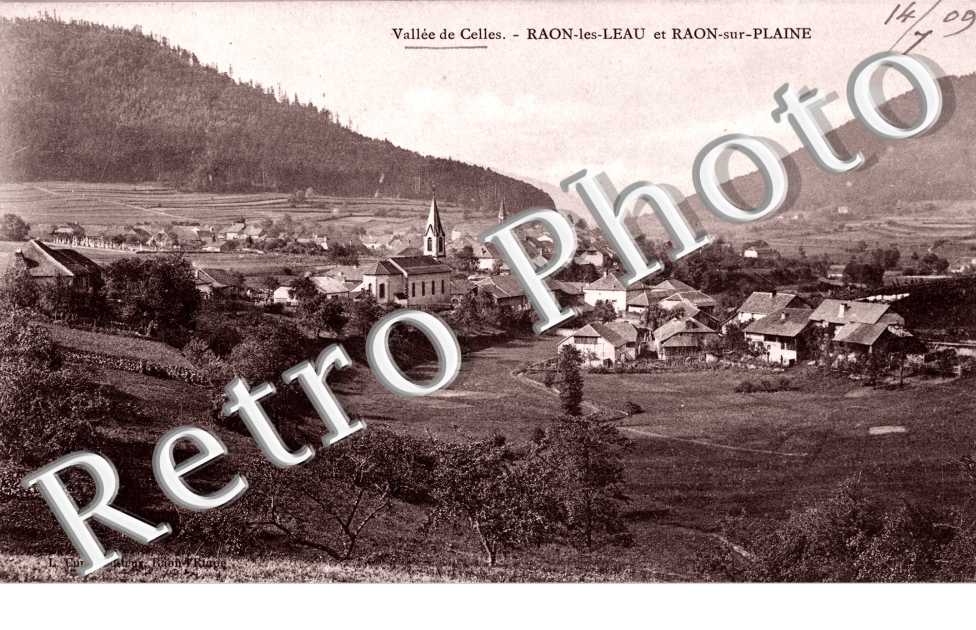 Vallee de Celles et Raon sur Plaine