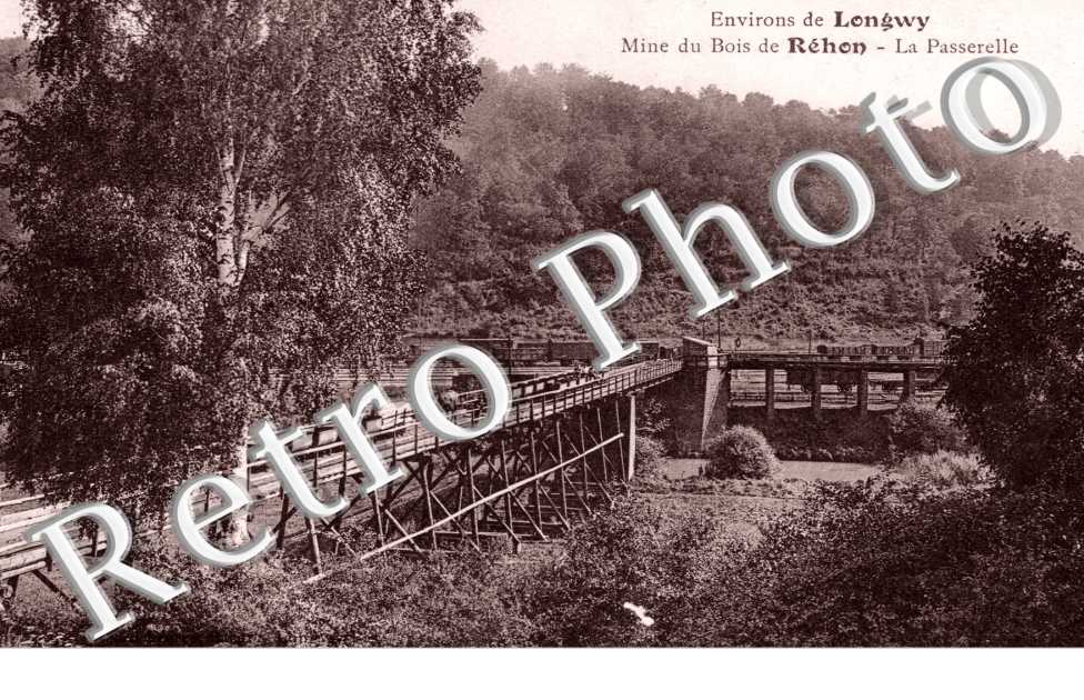 Mine du Bois de Rehon, la passerelle