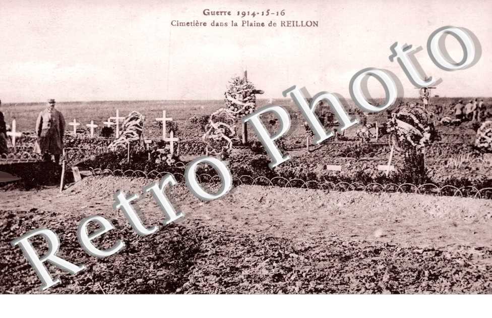 Cimetiere en 1916