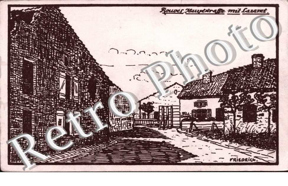 Rouves kauptstrasse mit lazaret (Friedrich)