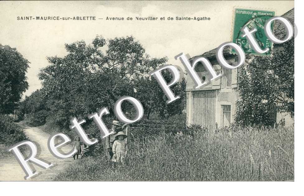 Saint Maurice sur Ablette Avenue de Neuviller et de Sainte Agathe