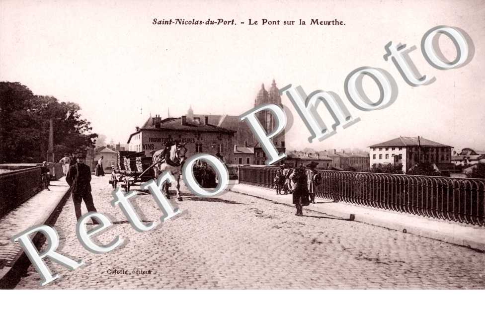 le pont sur la Meurthe