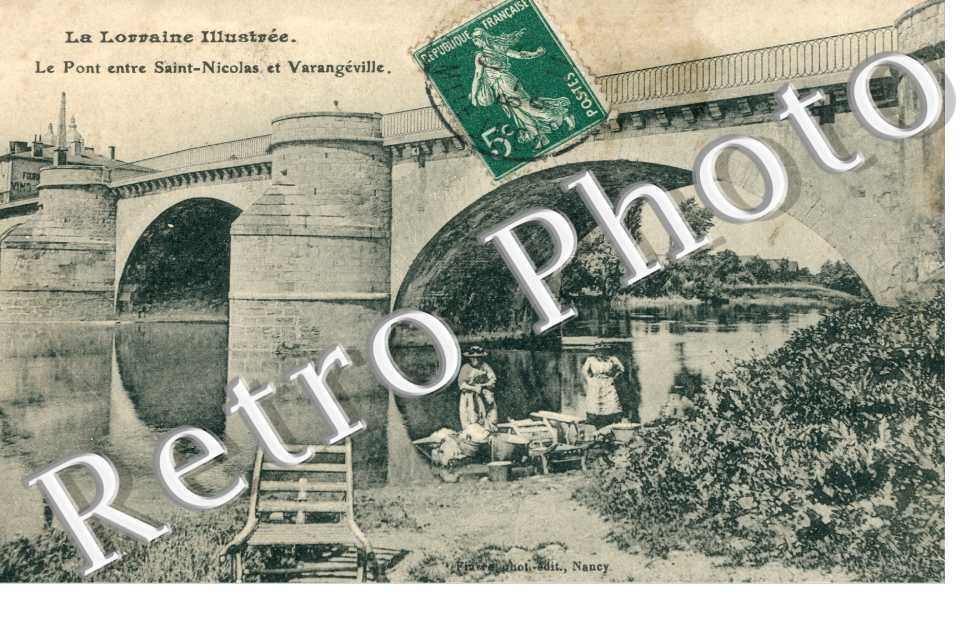 Le Pont entre Saint Nicolas et Varangeville