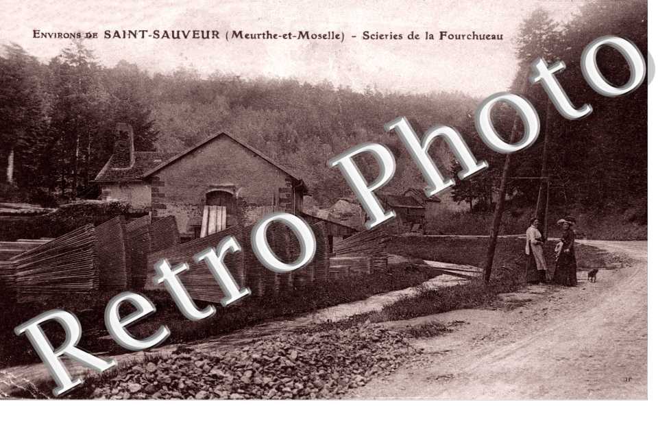 Scierie de la Fourchueau - feldpostkarte
