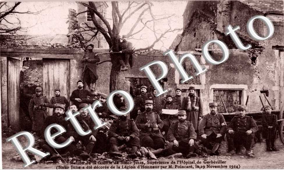 Maisond de la famillede soeur Julie - militaires