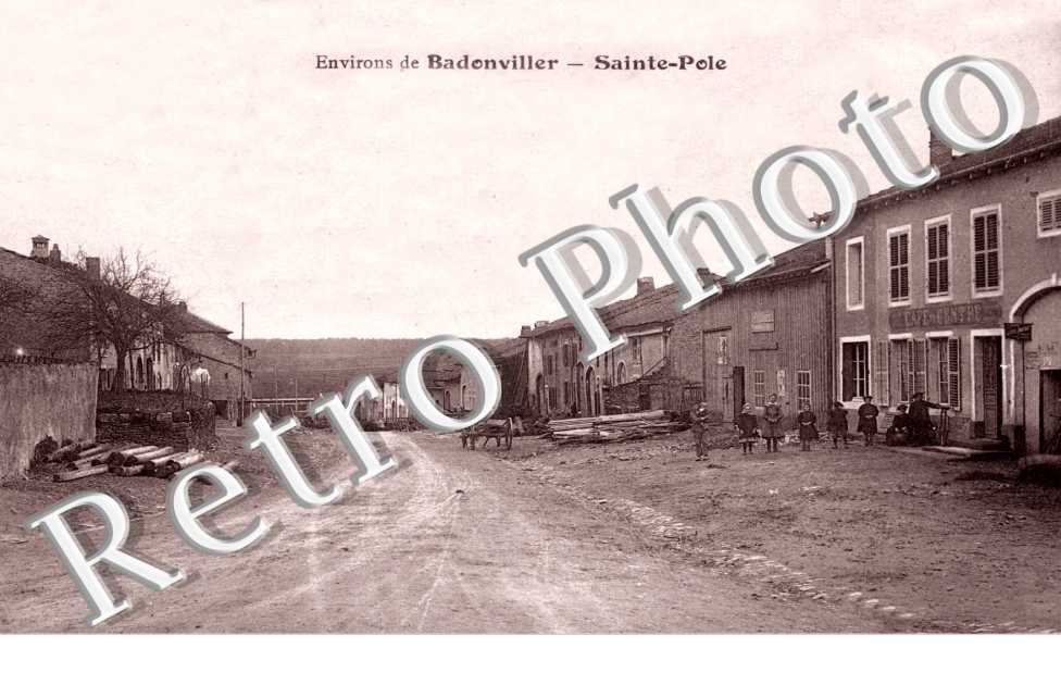 Environs de badonviller(une rue)
