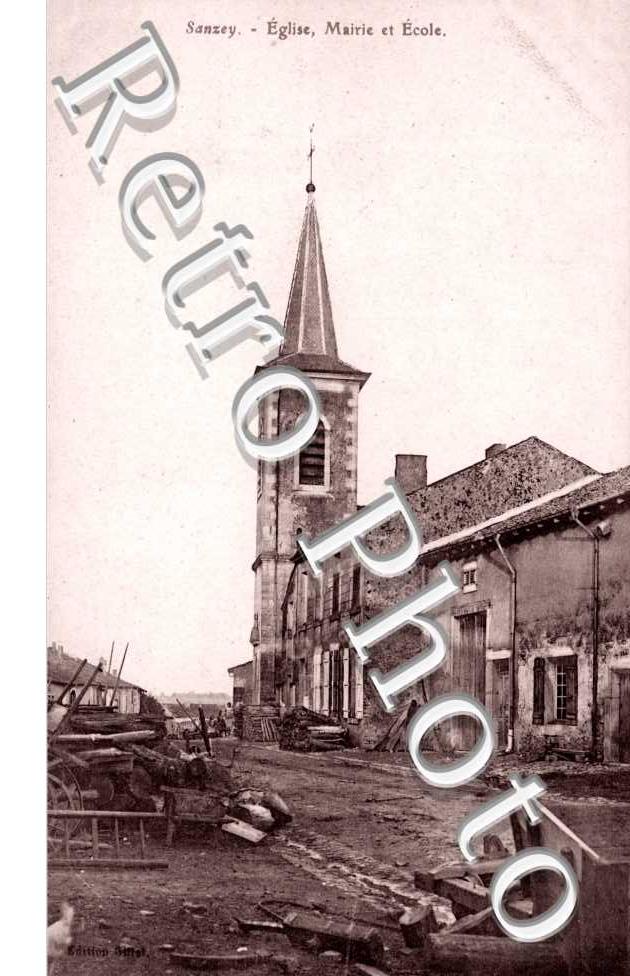 eglise, mairie et ecole