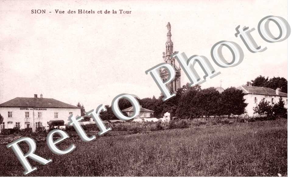 Vue des Hotels et de la Tour