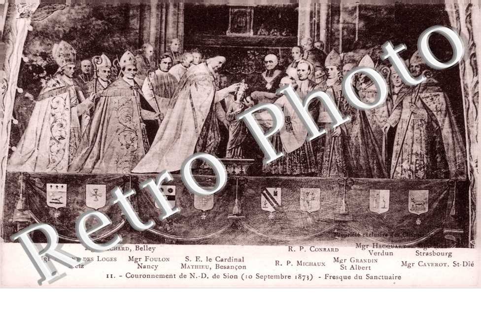 Couronnement de Notre dame de Sion