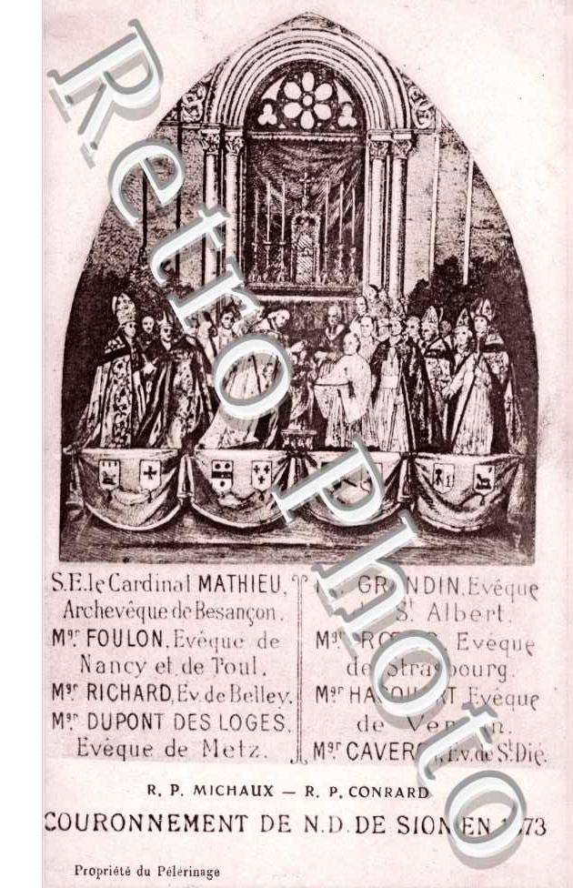 Couronnement de ND de Sion