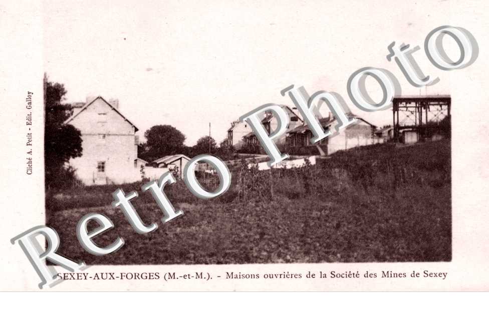 Maisons ouvireres de la Societe des mines de Sexey