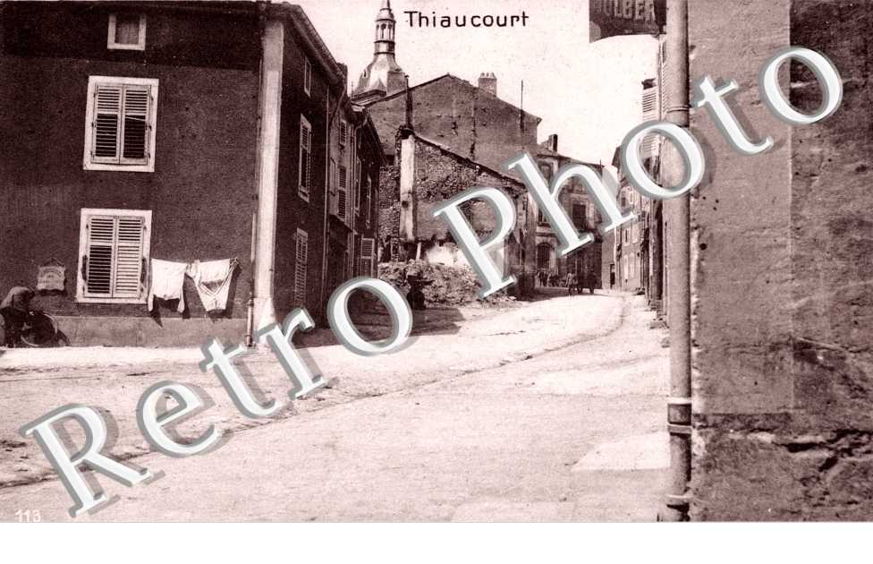 Une Rue  feldpostkarte