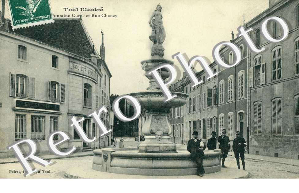 Rue Chanzy - fontaine Curel