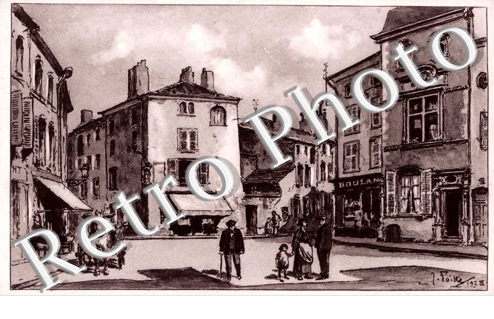 Place Croix-de-Fuë et la maison dite de l'Apothicaire