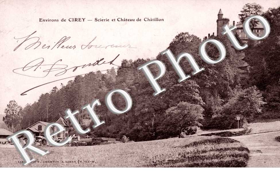 Chateau   et scierie