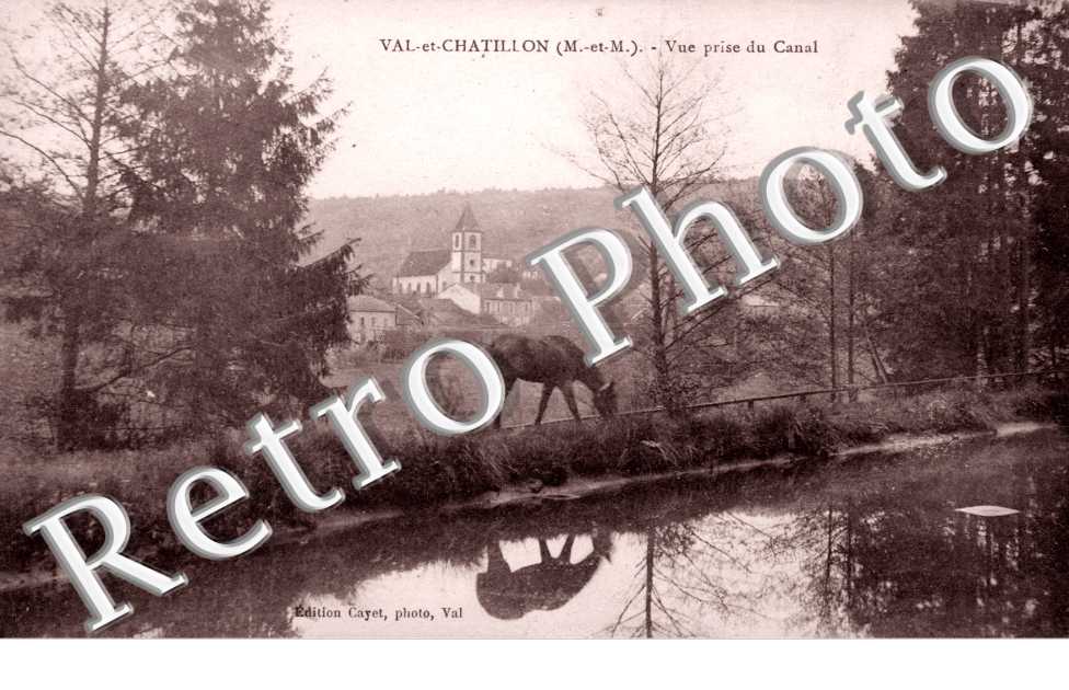 Vue prise du canal