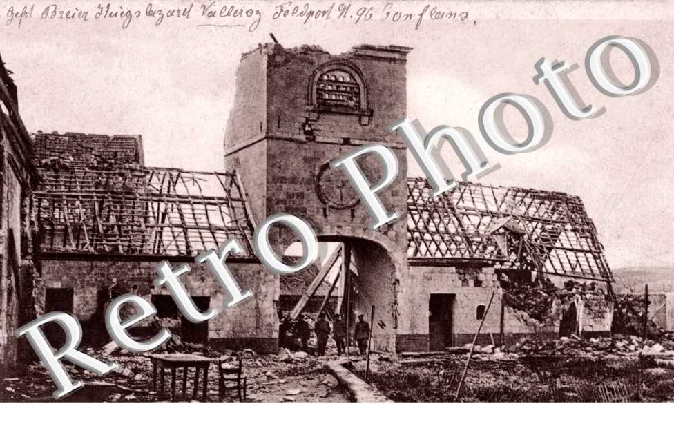 (ruines) - feldpostkarte