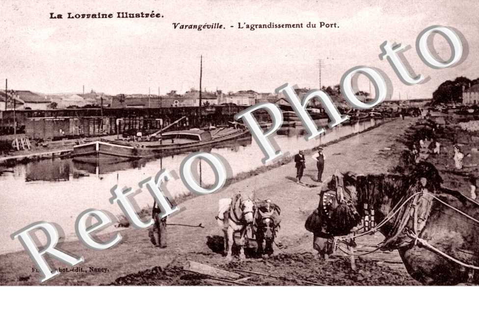 l'agrandissement du port