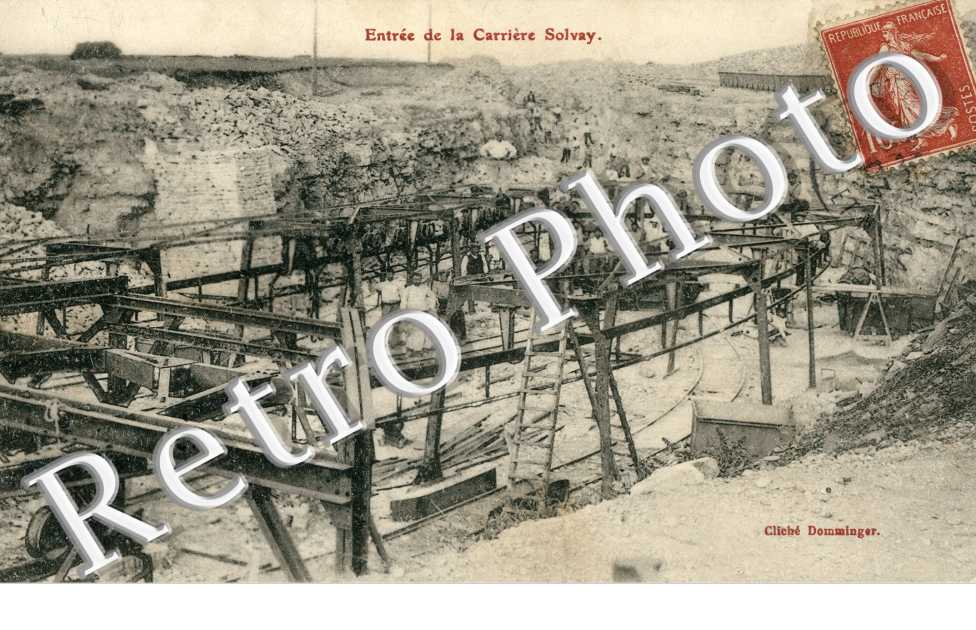 entree de la carriere Solvay