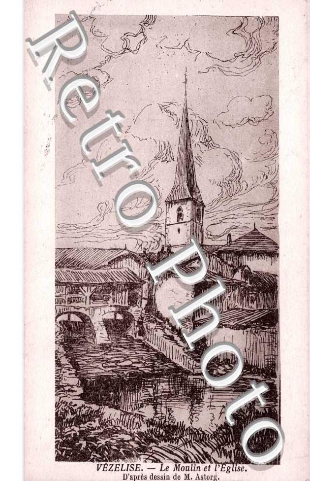 le moulin et l'eglise